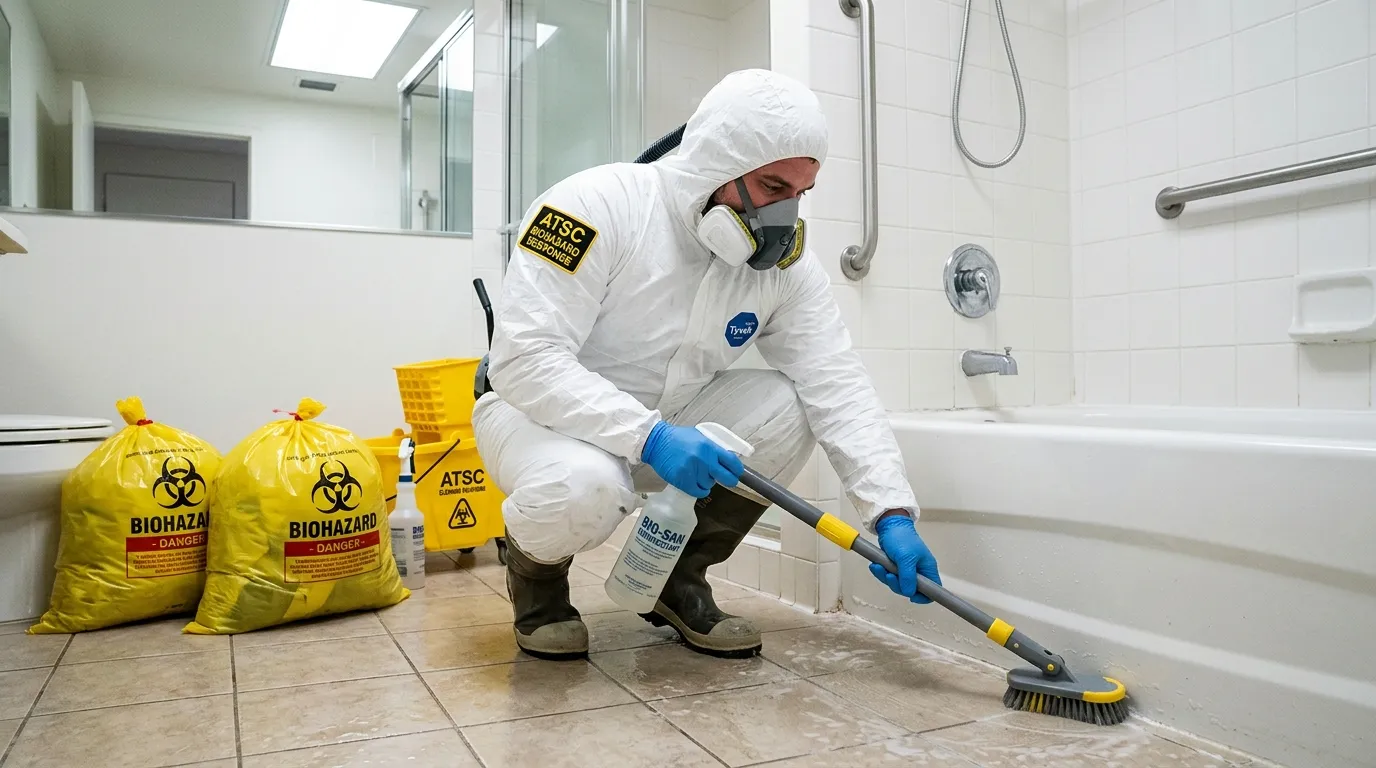 Decontamination equipment deployed for Blood Cleanup in Valley Park